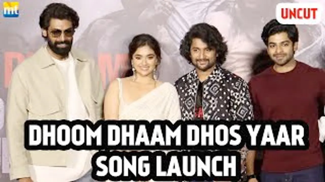 Dhoom Dhaam Dhos Yaar UNEDITED Song Launch From Dasara With Nani, Keerthy Suresh And Rana Daggubati