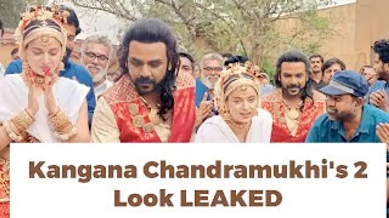 LEAKED Kangana Ranaut's Chandramukhi 2 Look with Kanchana actor Raghava Lawrence