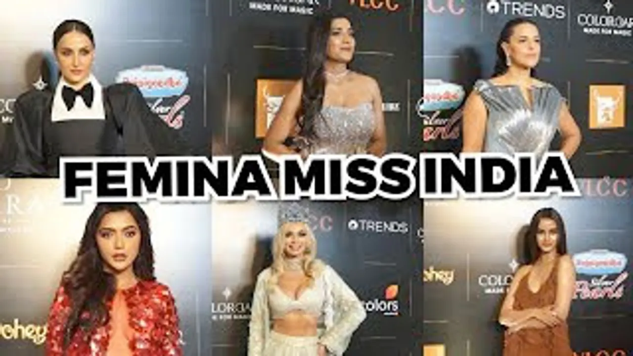 Elli AvrRam, Manya Singh, Neha Dhupia, Ruhi Singh And Others At Femina Miss India 2023 Sub-Contest Red Carpet