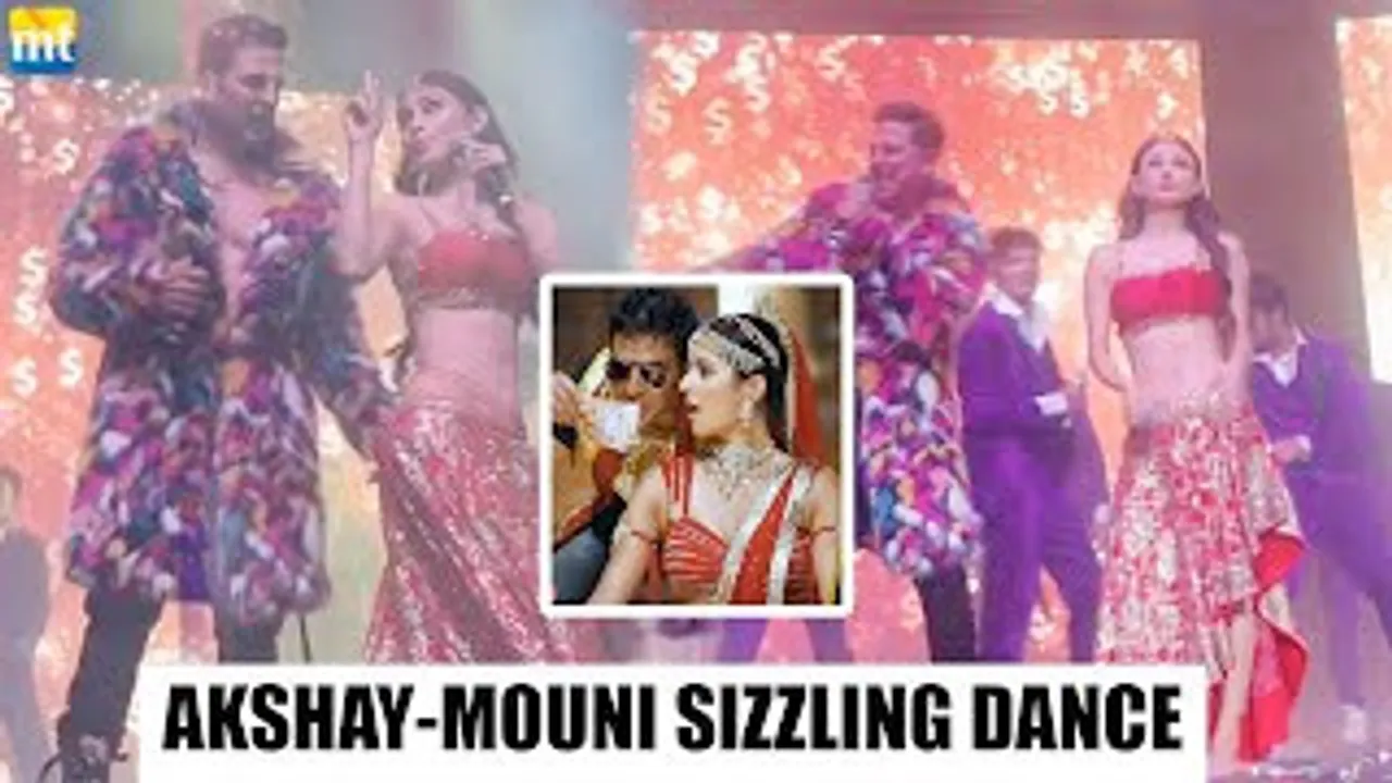 Akshay Kumar & Sizzling Hot Mouni Roy Groove To Katrina Kaif's Paisa Paisa Song