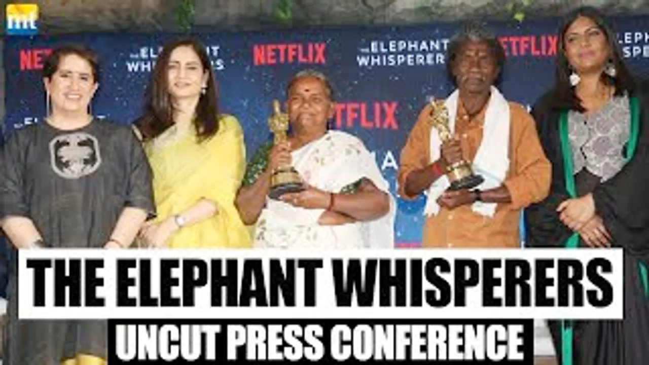 The Elephant Whisperers Makes India Proud At the Oscars - Uncut Event With Guneet Monga And Kartiki Gonsalve
