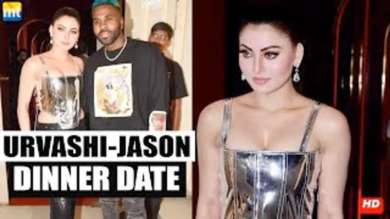 Urvashi Rautela goes on a Dinner Date with American Singer Jason Derulo