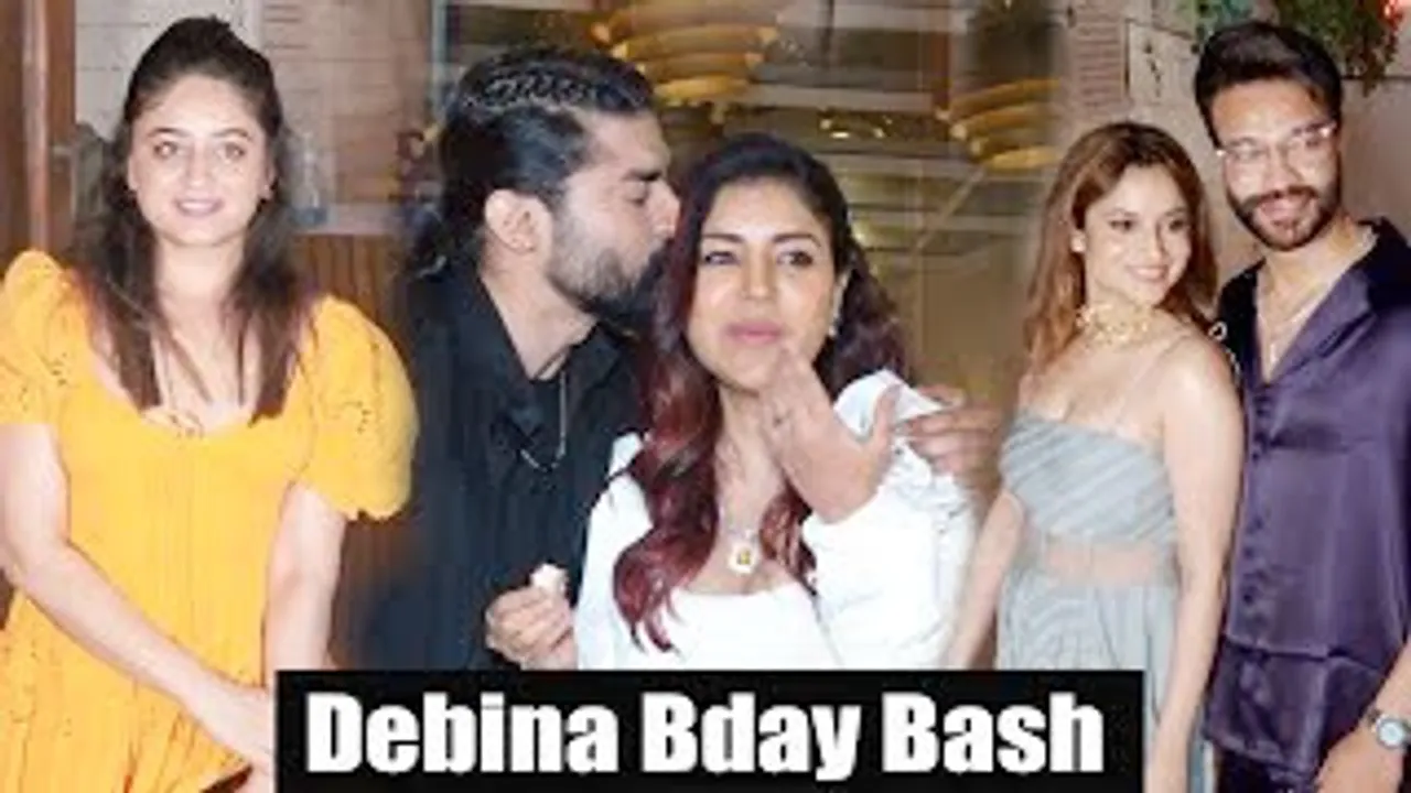 Debina Bonnerjee's Birthday Bash with Hubby Gurmeet Choudhary, Ankita Lokhande, Mahhi Vij And Others