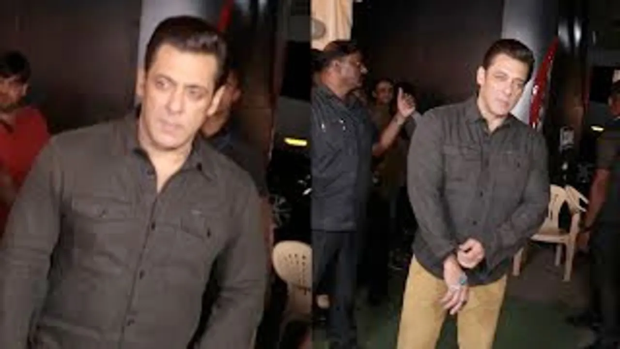 Salman Khan Handsome Entry at Kisi Ka Bhai Kisi Ki Jaan Event