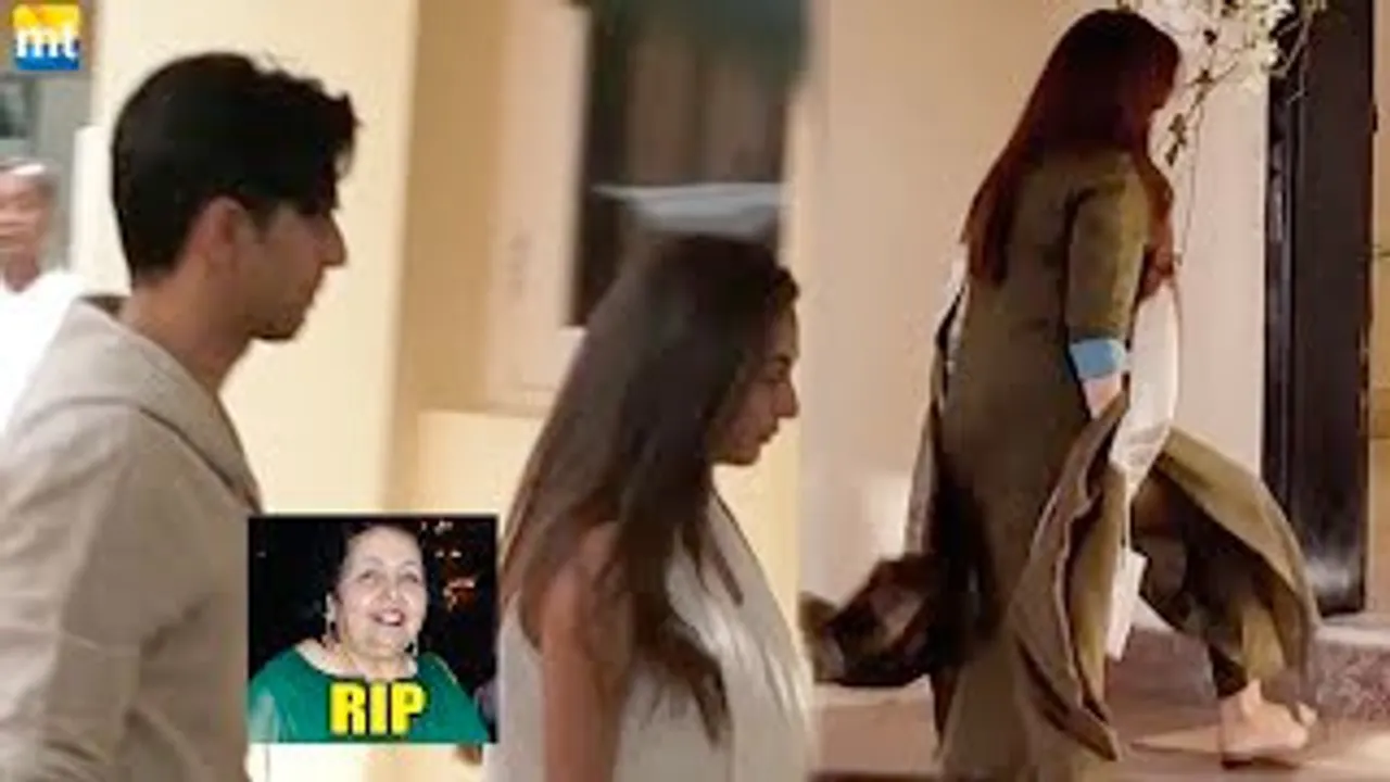 Sidharth Malhotra arrives with his Wife Kiara Advani, Rani Mukerji At Yash Chopra's House