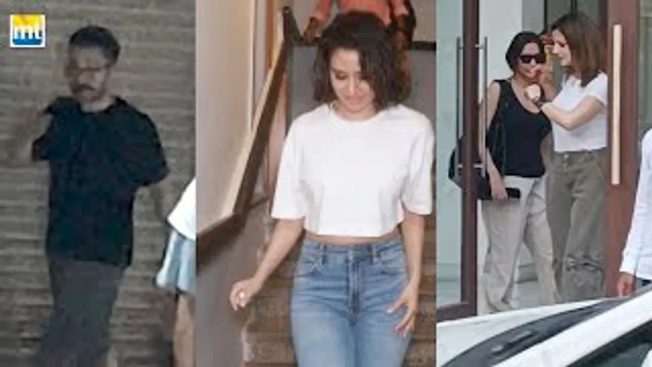 Aamir Khan In Bandra, Shraddha Kapoor's New Hair Look, Ananya Panday Post Yoga, Malaika Arora-Sussanne Khan After A Meting, Rhea Chakraborty After Gym & Krishna Shroff Post Lunch