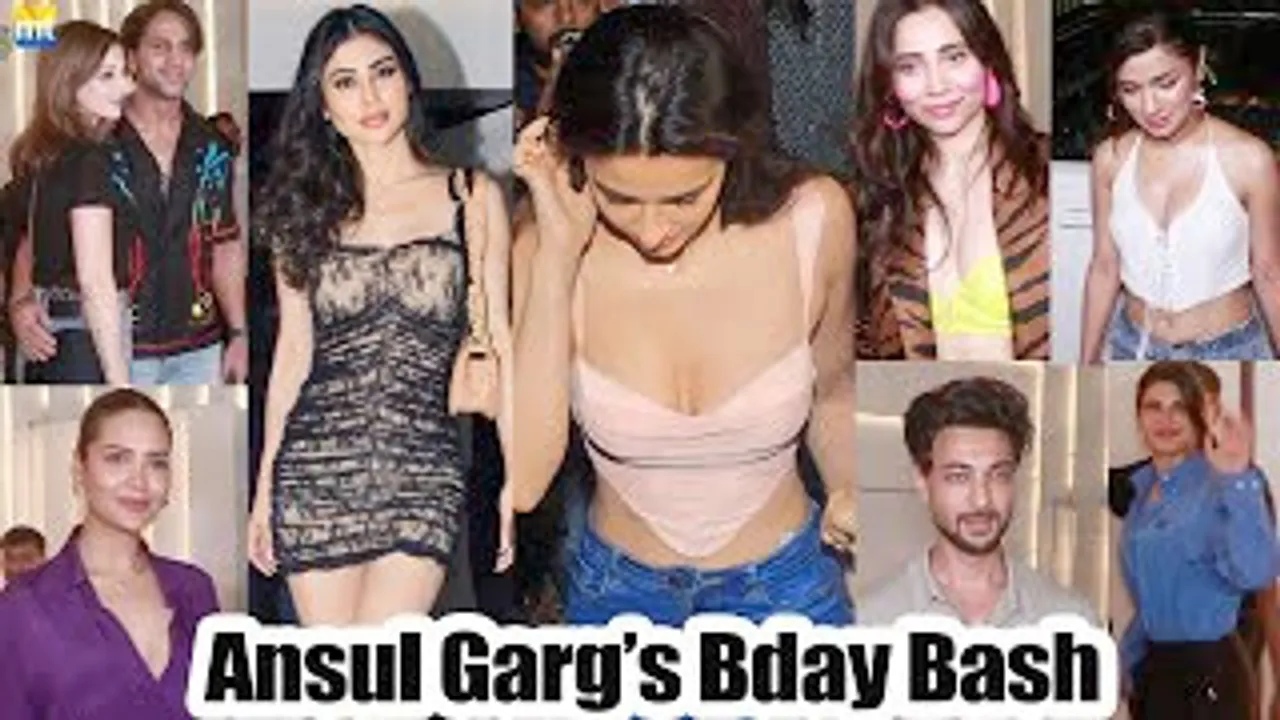 Jacqueline Fernandez, Disha Patani, Esha Gupta, Mouni Roy, Avneet Kaur And Others At Anshul Garg's Birthday Bash