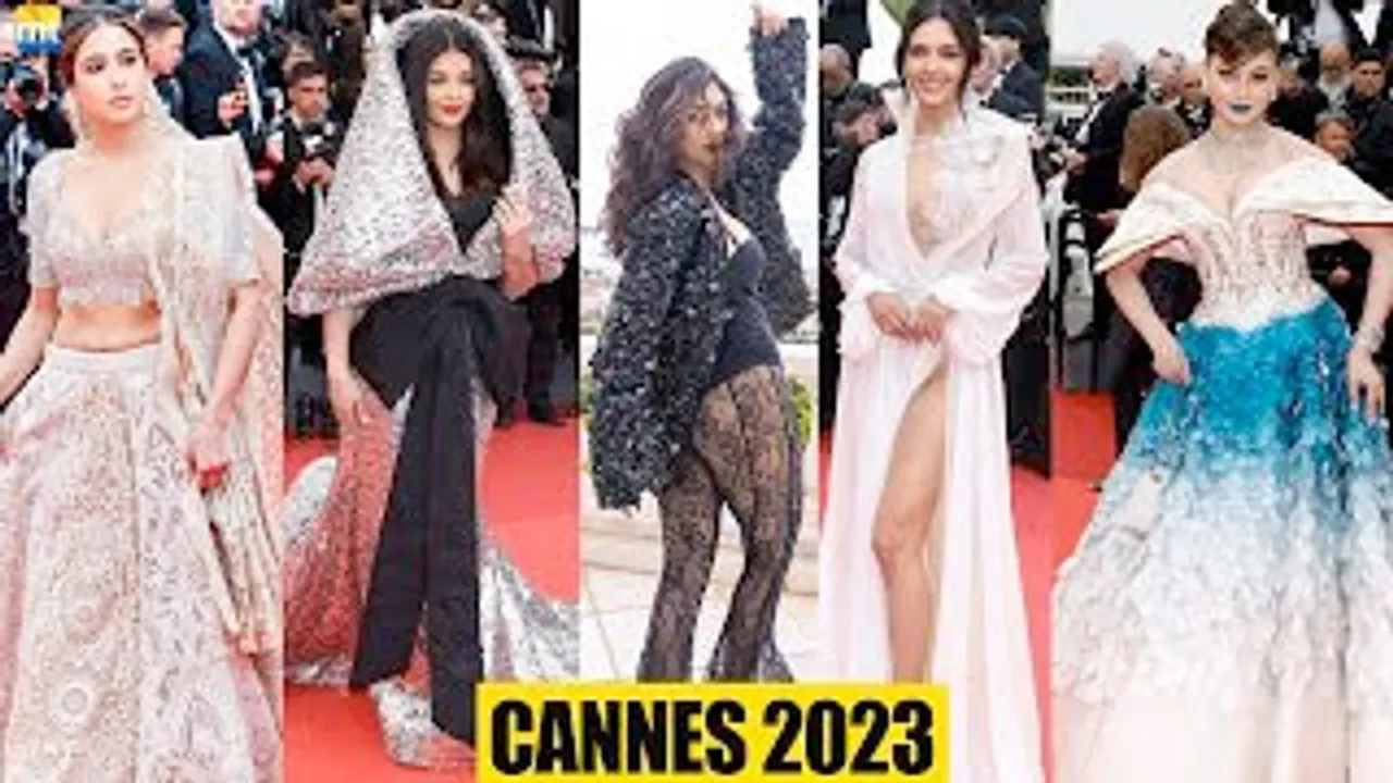 Aishwarya Rai, Mrunal Thakur, Esha Gupta, Sara Ali Khan, Urvashi Rautela & Manushi Chhillar AT CANNES 2023