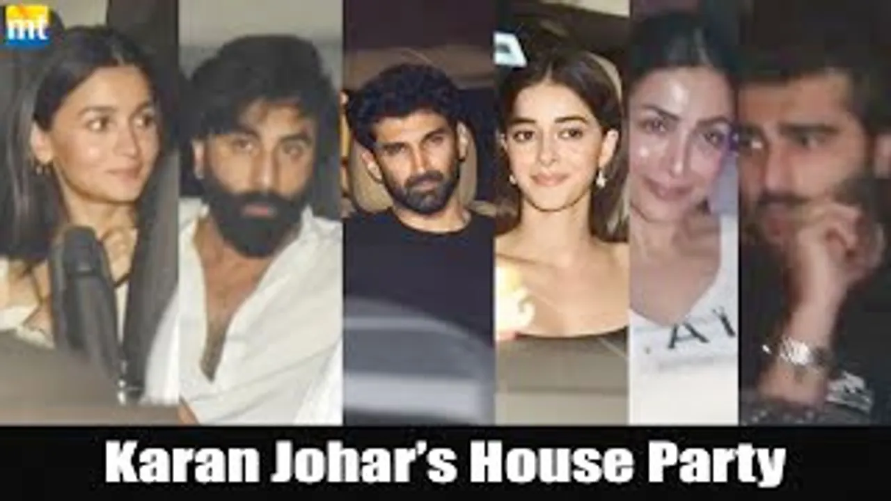 Alia Bhatt-Ranbir Kapoor, Arjun Kapoor-Malaika Arora, Ananya Panday-Aditya Roy Kapur And Others Arrive For Karan Johar's House Party