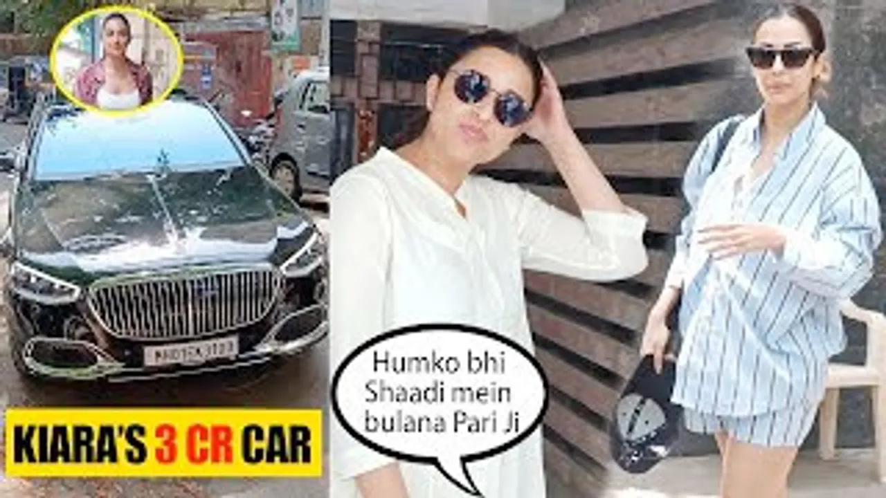 Shaadi Kab Hai? Paps Asks Parineeti Chopra, Mrs. Malhotra Kiara Advani in 3 CRORE Mercedes, Malaika Arora Outside Clinic In City