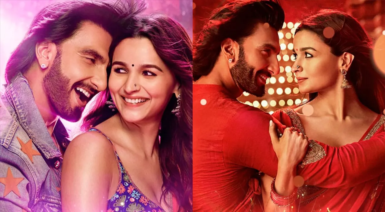 Rocky Aur Rani Kii Prem Kahaani : Ranveer Singh & Alia Bhatt's First Look Posters Are Giving Colourful Vibes