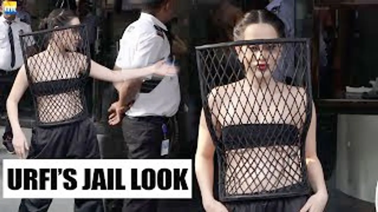 'Mein Apni JAIL Saath Leke Chalti Hun' - Urfi Javed's new & Unique Dress today