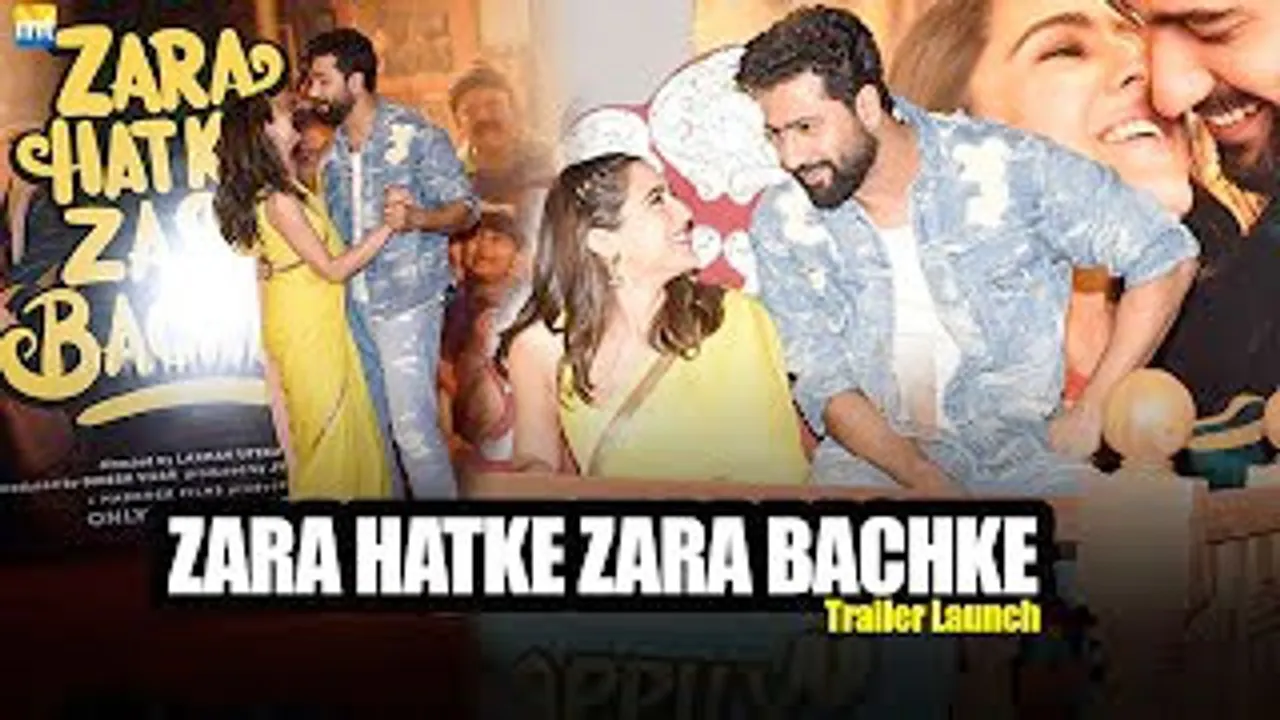 Vicky Kaushal & Sara Ali Khan trying to get a DIVORCE - Zara Hatke Zara Bachke UNCUT Trailer Launch
