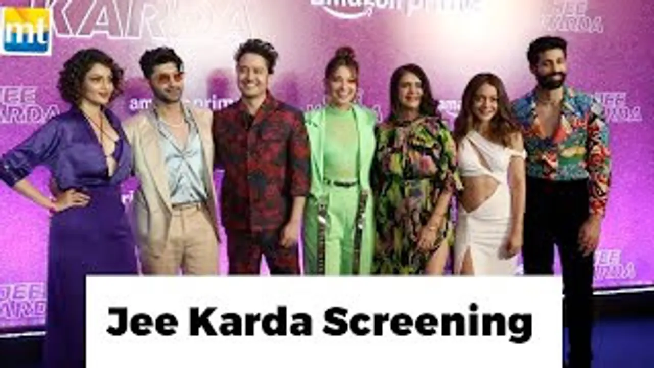 Tamannaah Bhatia, Ali Fazal, Richa Chadha, Aashim Gulati, Sanya Malhotra And Others At Jee Karda Screening