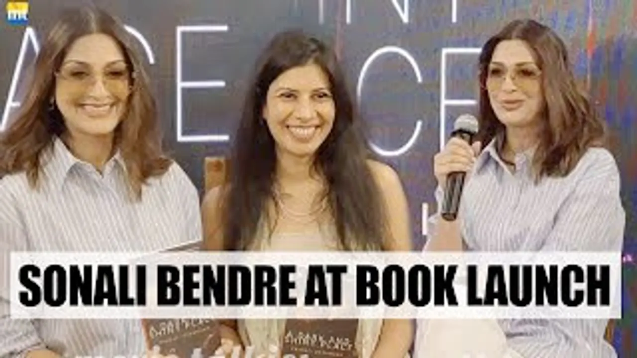 Sonali Bendre about Sisters at the launch of A Dark & Shiny Place By Pragati Deshmukh