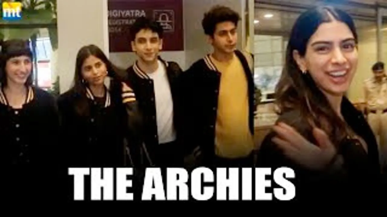 Suhana Khan, Khushi Kapoor, Agastya Nanda And The Archies Cast Leave Brazil For Netflix's Tudum Event