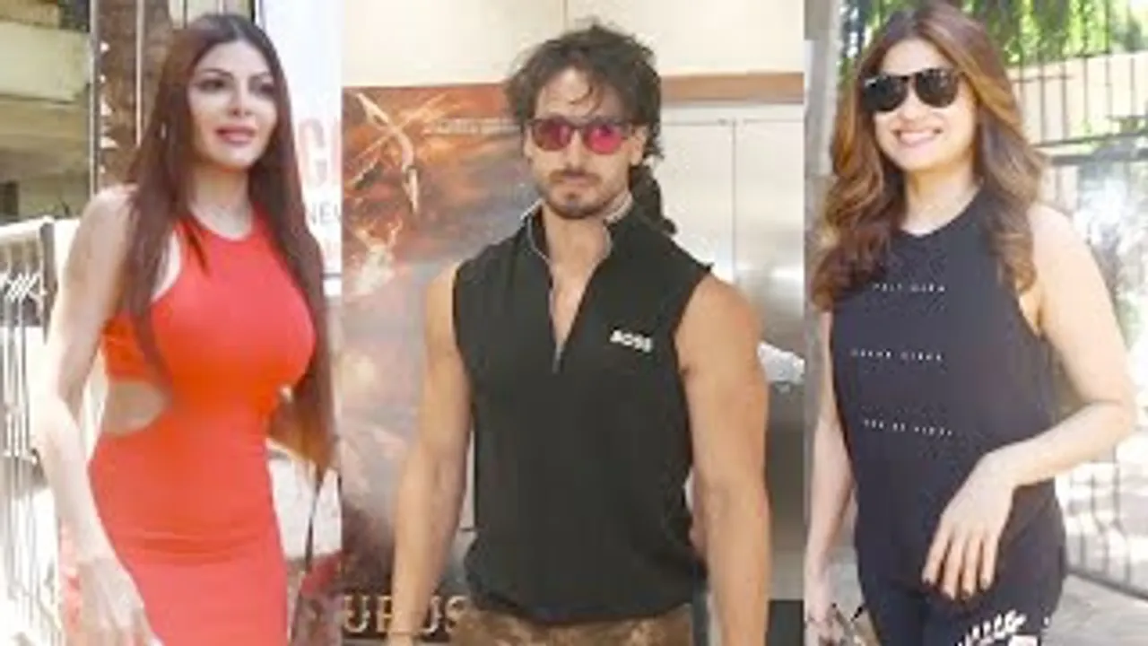 Tiger Shroff at T-Series office, Paps Says Aaj 'Shilpa Ji Ka Bday Hai' to Shamita Shetty, Sherlyn Chopra at Salon
