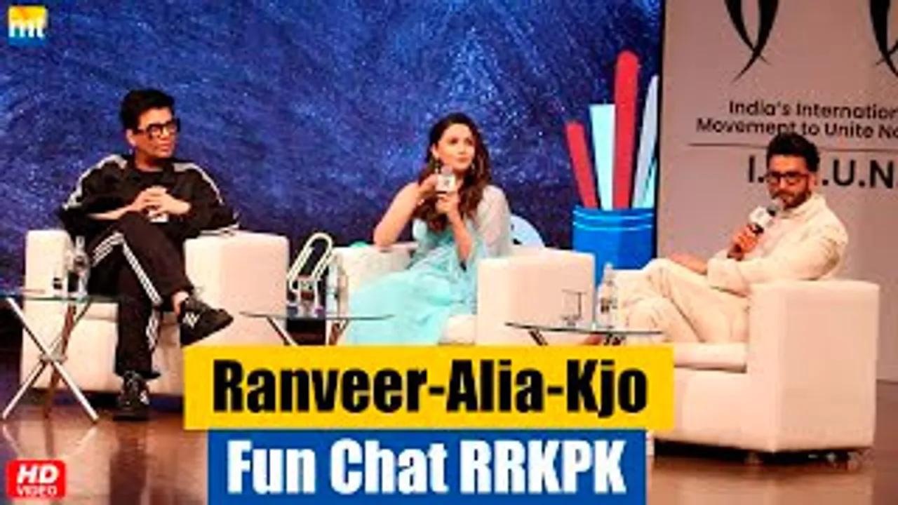 Alia Bhatt, Ranveer Singh & Karan Johar's FUN CHIT-CHAT At Back To School With I.I.U.M Event