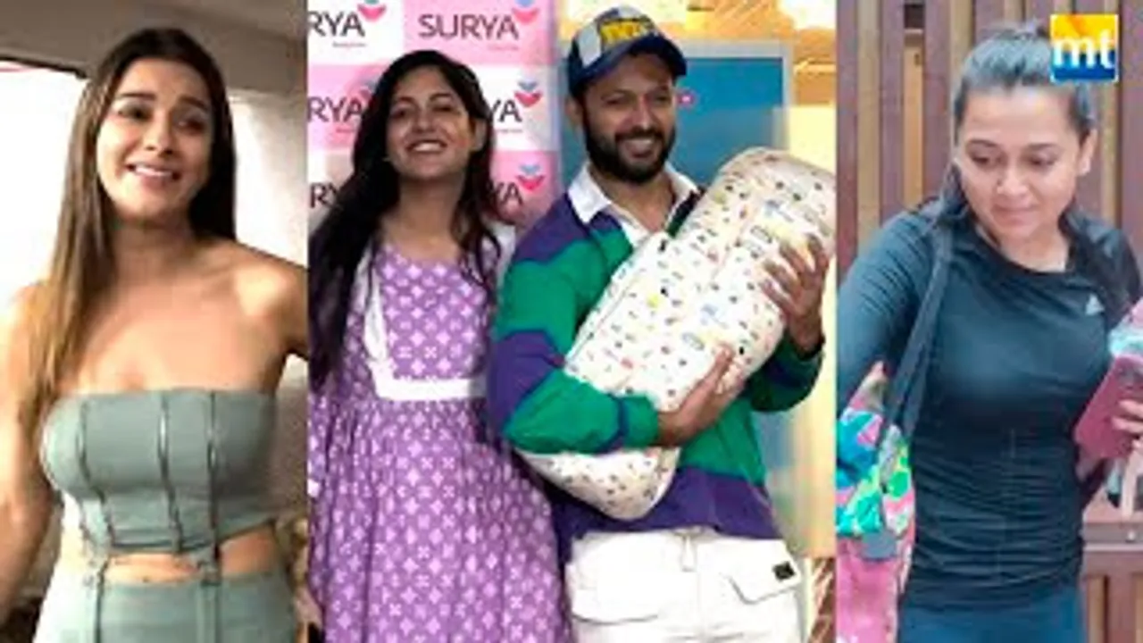 Ishita Dutta & Vatsal Seth take their New Born Baby Home, Tejasswi Prakash Post Her Yoga Class, Nyyra Banerjee's Love With Baarish