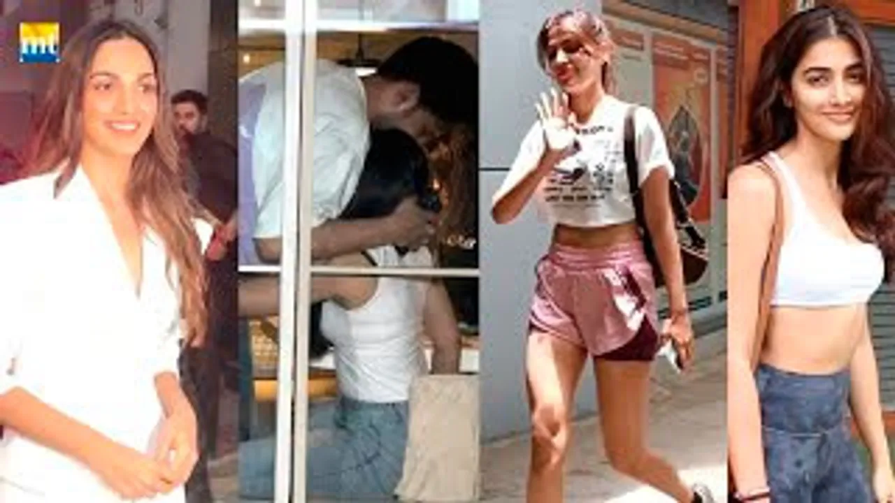 Kiara Advani In Shines In White, Karan Kundrra Hugs GF Tejasswi Prakash, Pooja Hegde & Rhea Chakraborty Post Workout, Pashmina Roshan At A Cafe In City