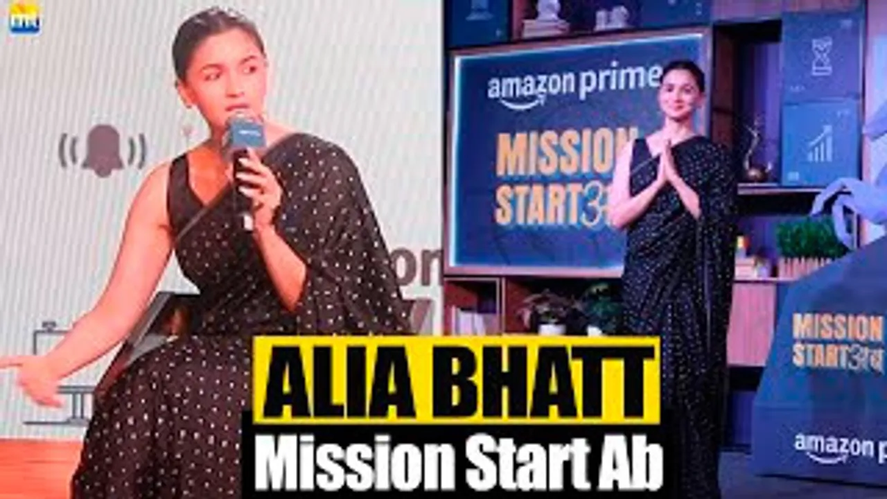 Alia Bhatt Launches Amazon Prime Unicorn Mission Start Ab