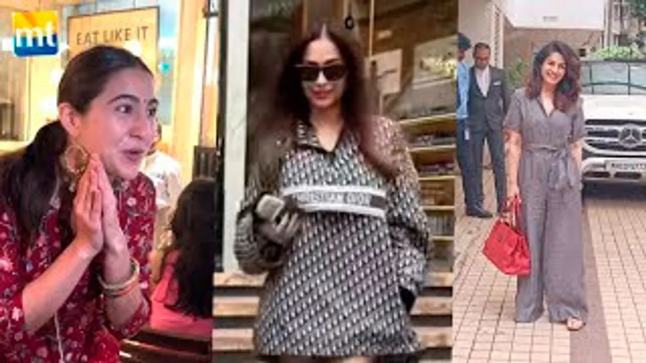 Sara Ali Khan In Desi Vibes, Malaika Arora Wears 3 Lac's Sweatshirt, Raveena Tandon Arrives At Hospital, Ridhima Pandit Leaves For A Date