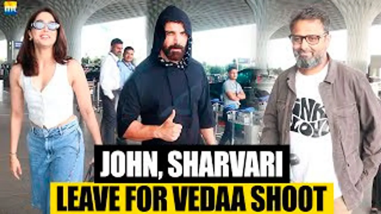 John Abraham, Sharvari Wagh & Nikkhil Advani Head To Jodhpur For Vedaa Shoot