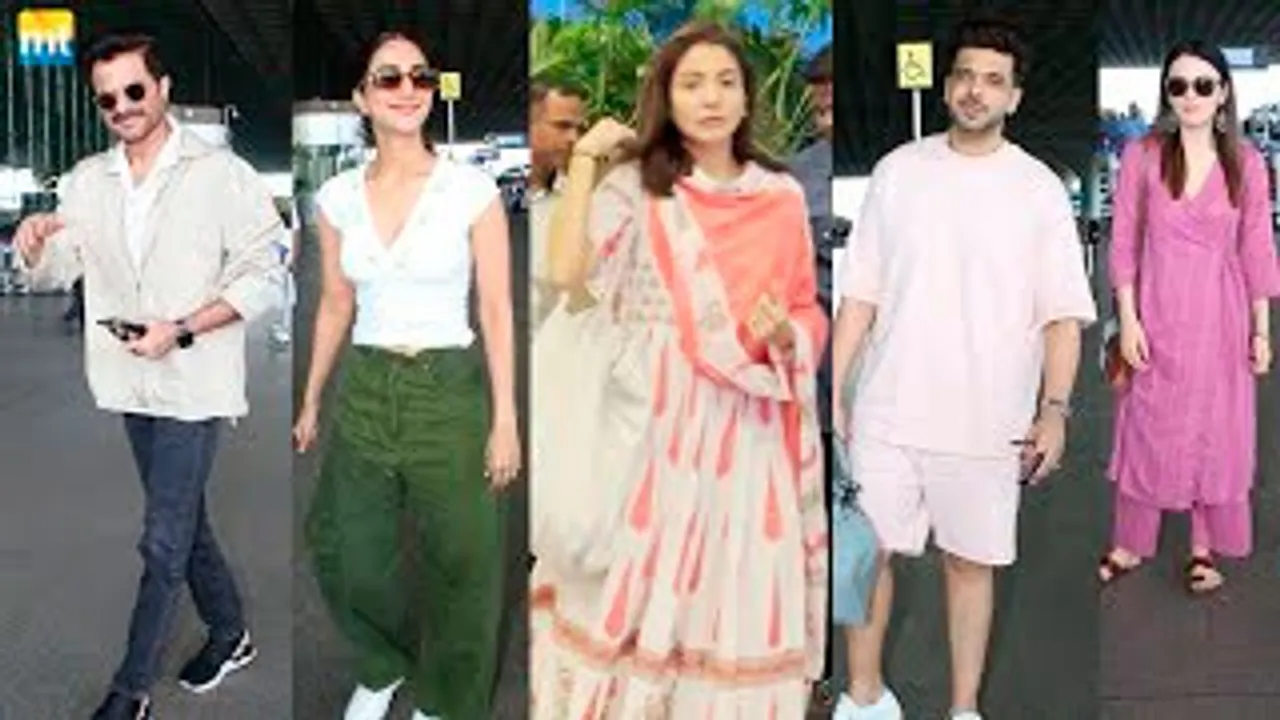 Anushka Sharma, Anil Kapoor, Karan Kundrra, Vaani Kapoor, Radhika Madan, Dia Mirza And Arbaaz Khan Spotted At The Airport