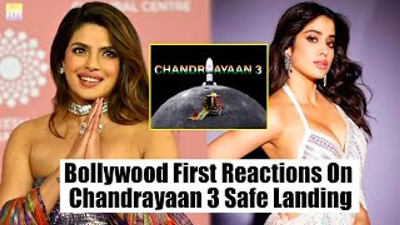 Janhvi Kapoor's Dad Boney Kapoor, Priyanka Chopra's Mom, Jeetendra Salute India's Chandrayaan 3 Safe Landing on Moon