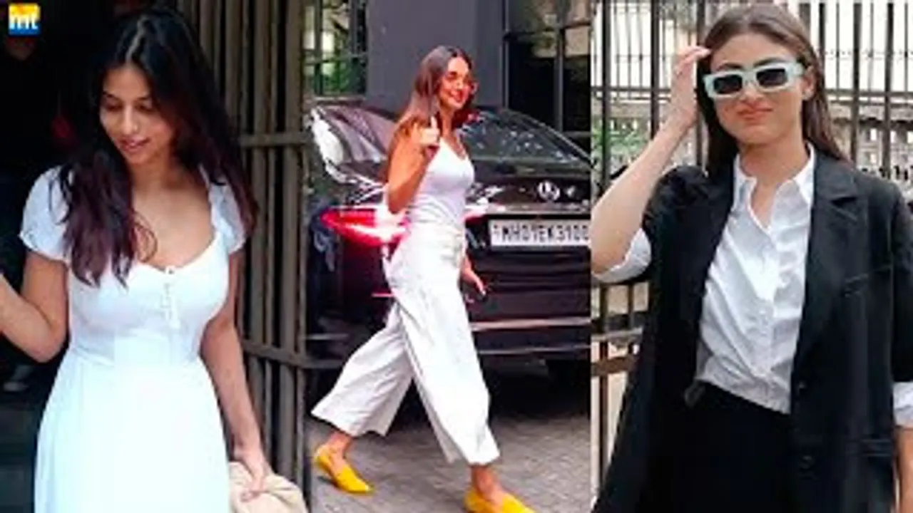 Kiara Advani, Suhana Khan-Gauri Khan, Mouni Roy, Mira Kapoor, Ibrahim Ali Khan & Meezaan Spotted Across The City