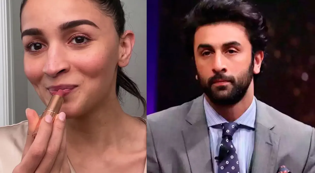 "WIPE THAT LIPSTICK OFF," Says Ranbir Kapoor To Wife Alia Bhatt; Internet Calls Him "TOXIC Husband" —