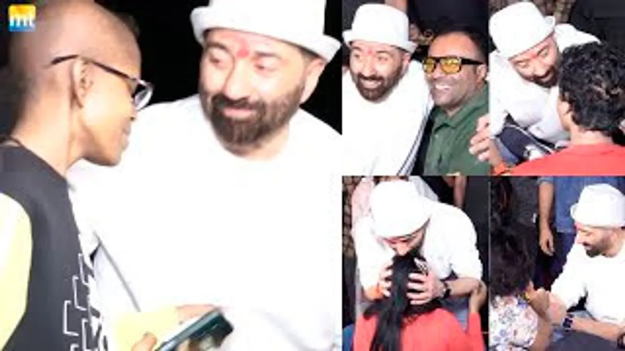 Sunny Deol Visits Underprivileged Kids Gadar 2 Screening On The Occasion Of Raksha Bandhan