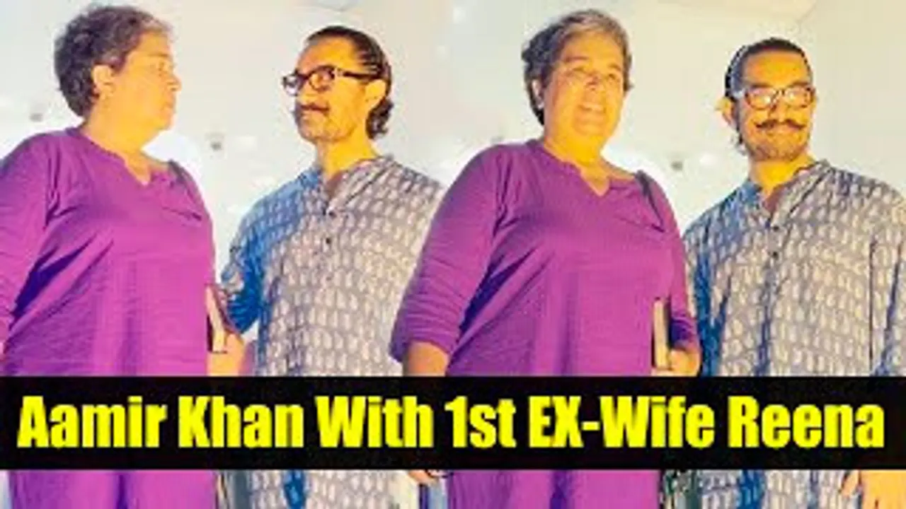 Aamir Khan Goes Out With His First Ex-Wife Reena For Jewellery Shopping