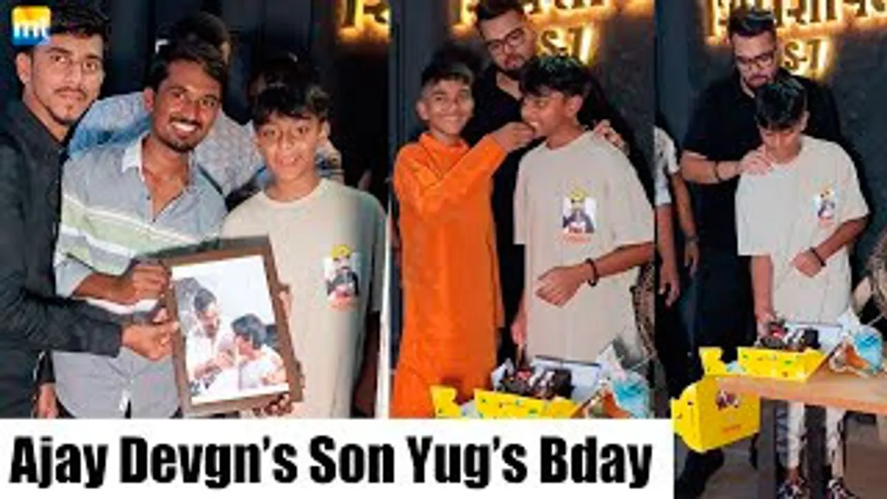 Ajay Devgn's Son Yug Greeted By Fans As He celebrates His Birthday