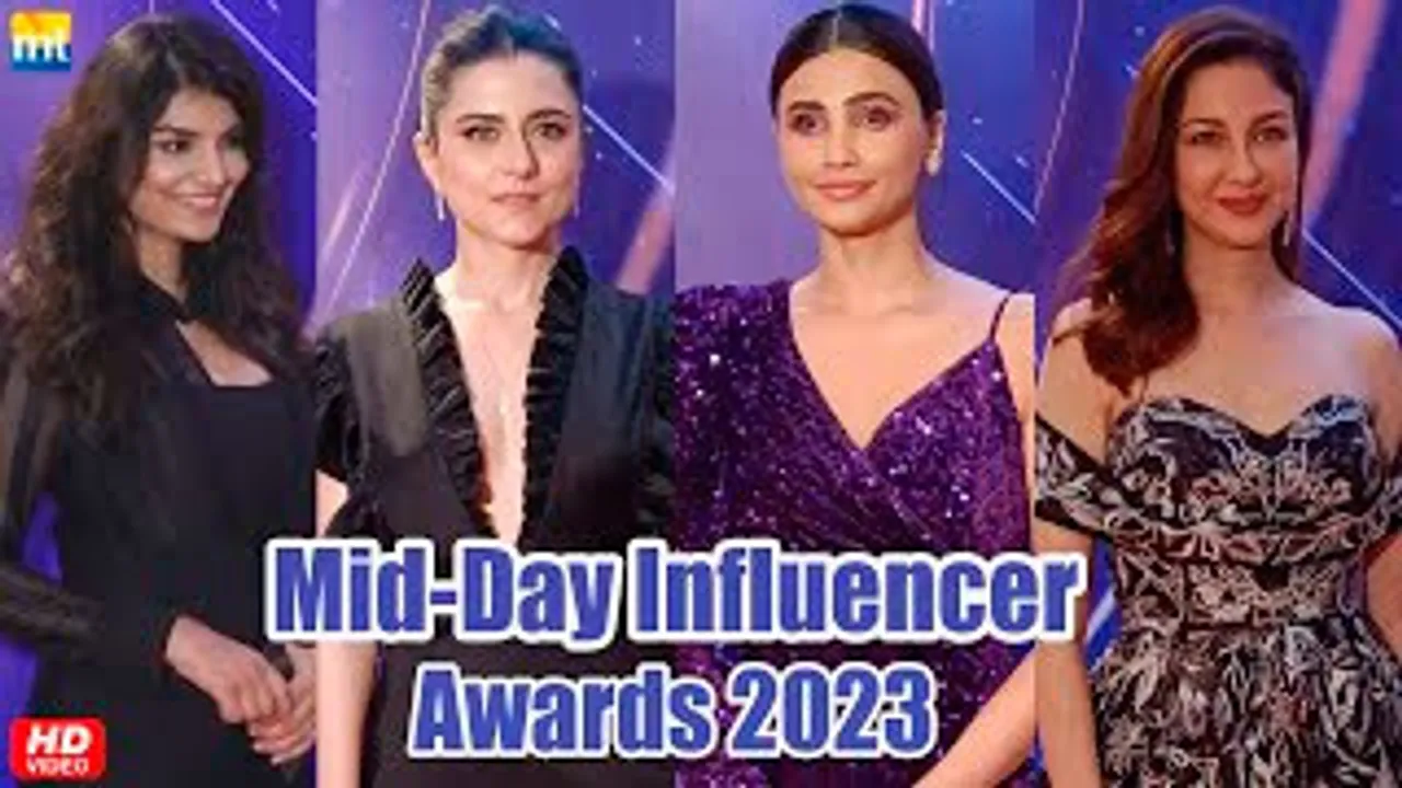 Mid-Day Influencer Awards 2023 - Anveshi Jain, Ridhi Dogra, Daisy Shah, Saumya Tandon And Others At The Red Carpet