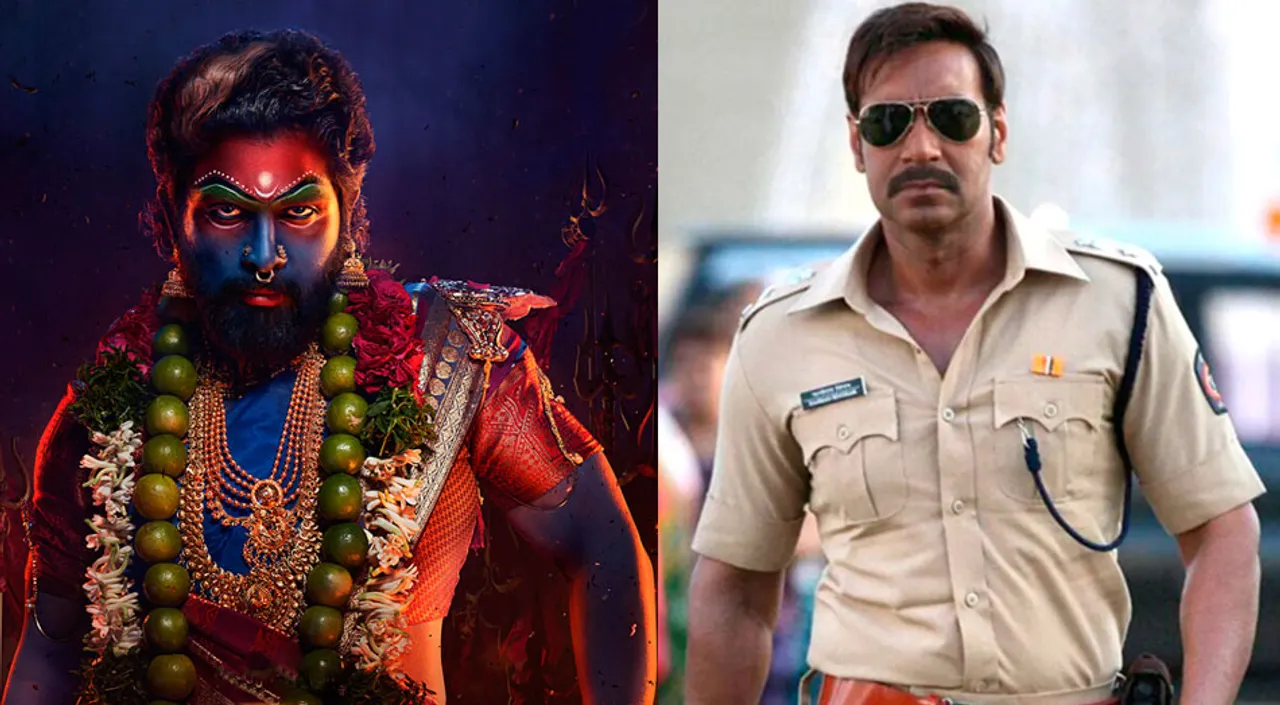 Allu Arjun's Pushpa 2 Sets A Clash With Ajay Devgn's Singham Again On Independence Day 2024 —