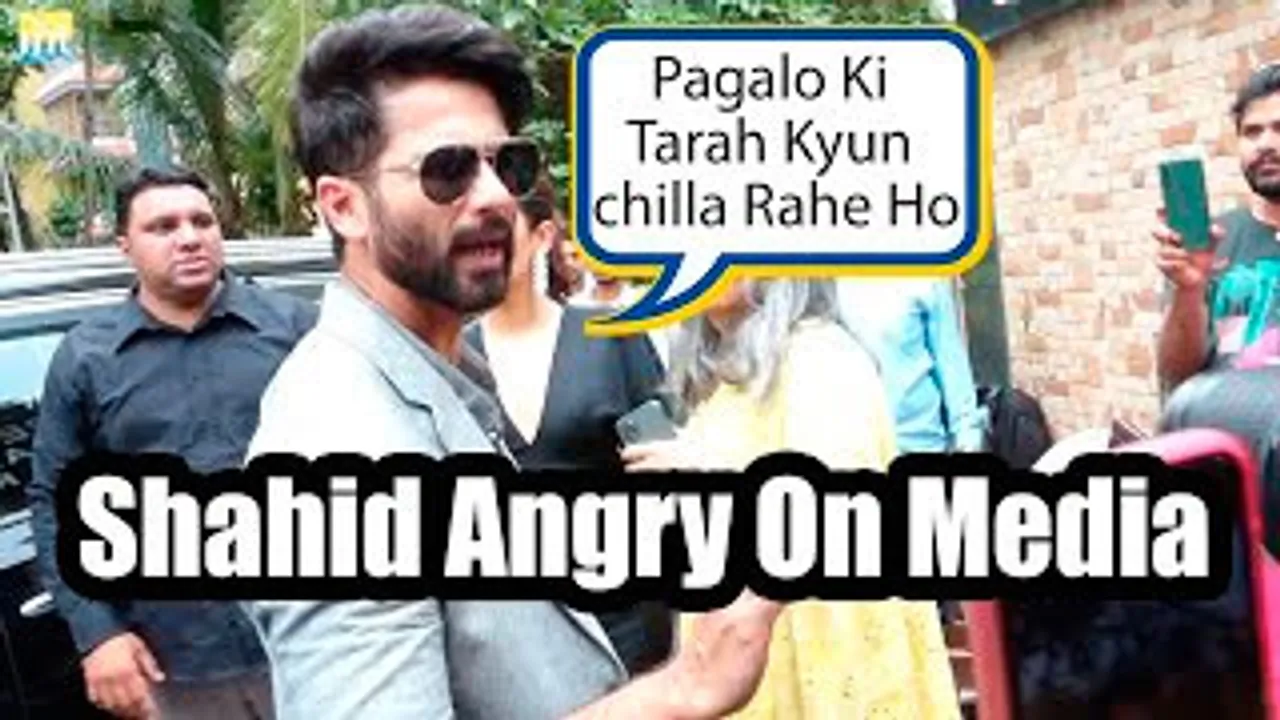 Shahid Kapoor's ANGRY on Media on his STEP-BROTHER's Ruhaan Kapoor's Wedding Reception