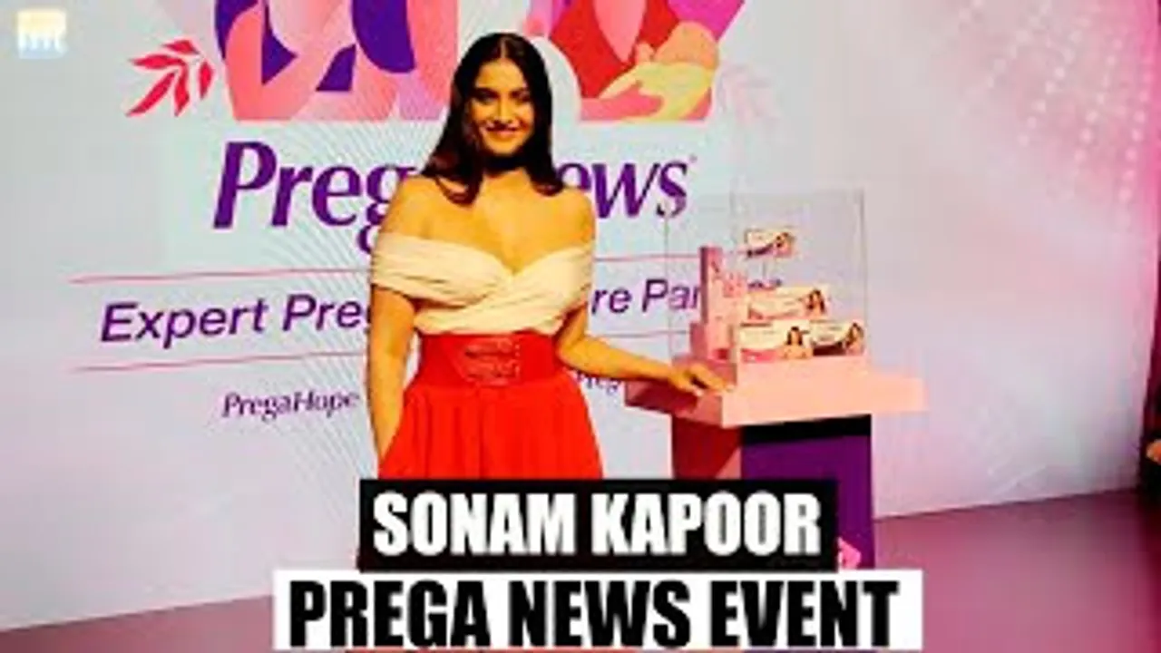 New Mommy Sonam Kapoor Ahuja Launches Expert Pregnancy Care Solution From Prega News