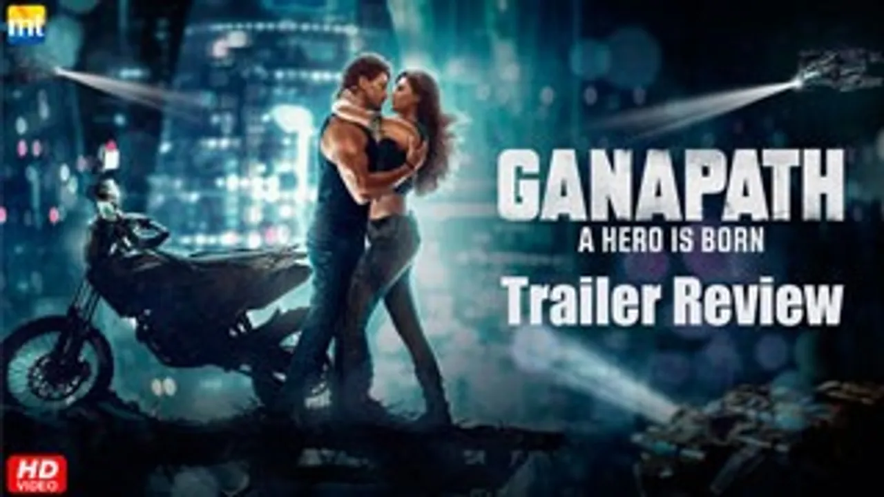 Tiger-Kriti Ki Jodi FIRE Hai - Ganapath Trailer Review
