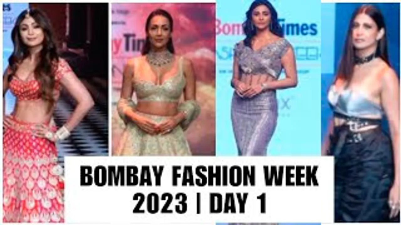Shilpa Shetty, Malaika Arora, Daisy Shah & Aahana Kumra Walk The Ramp On Day 1 Of Bombay Times Fashion Week