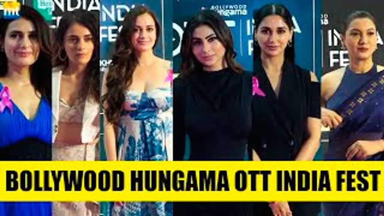 Mouni Roy, Fatima Sana Shaikh, Dia Mirza, Nikita Dutta, Radhika Madan & Other Bollywood Celebs At Bollywood Hungama OTT India Fest