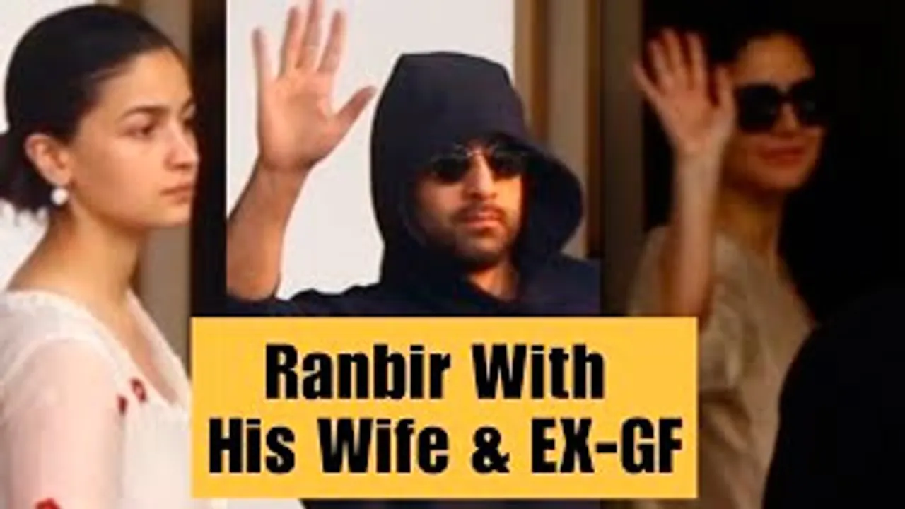 Ranbir Kapoor Leaves with Wife Alia Bhatt & EX-GF Katrina Kaif For National Awards Ceremony