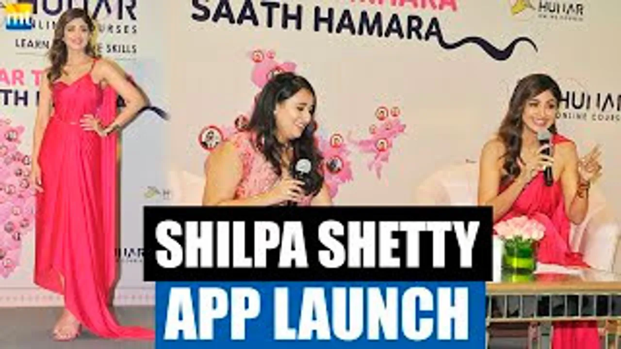Shilpa Shetty Empowers Woman for Self Development at Hunar Online Course Launch