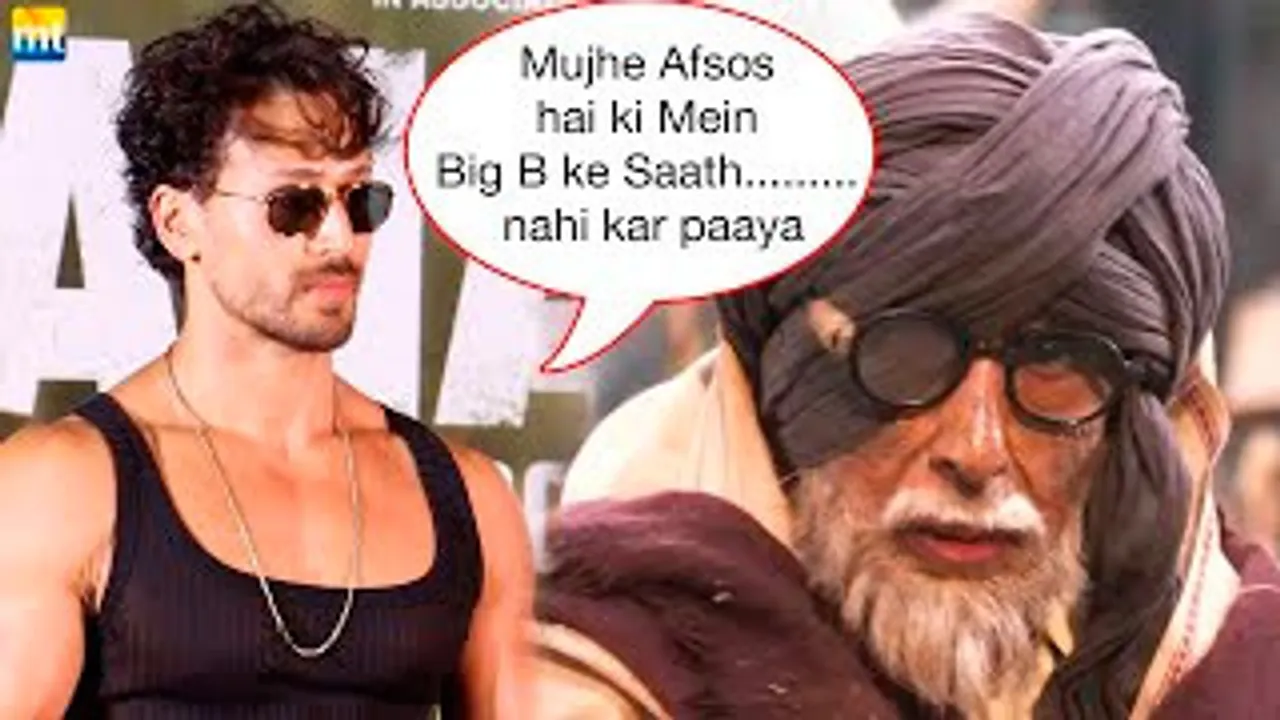 Tiger Shroff REGRETS NOT sharing screen with Amitabh Bachchan in Ganapath