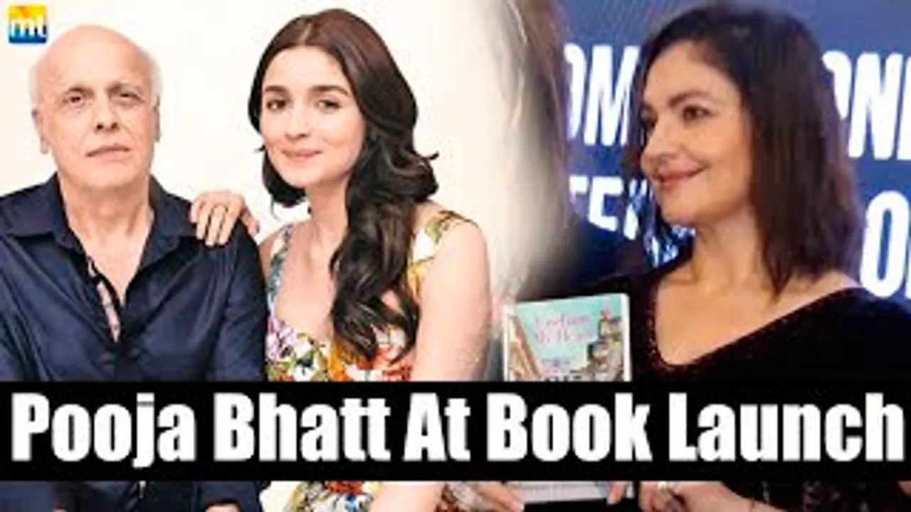 Pooja Bhatt at Book Launch Of ‘Unchain My Heart’ - UNCUT Interactions