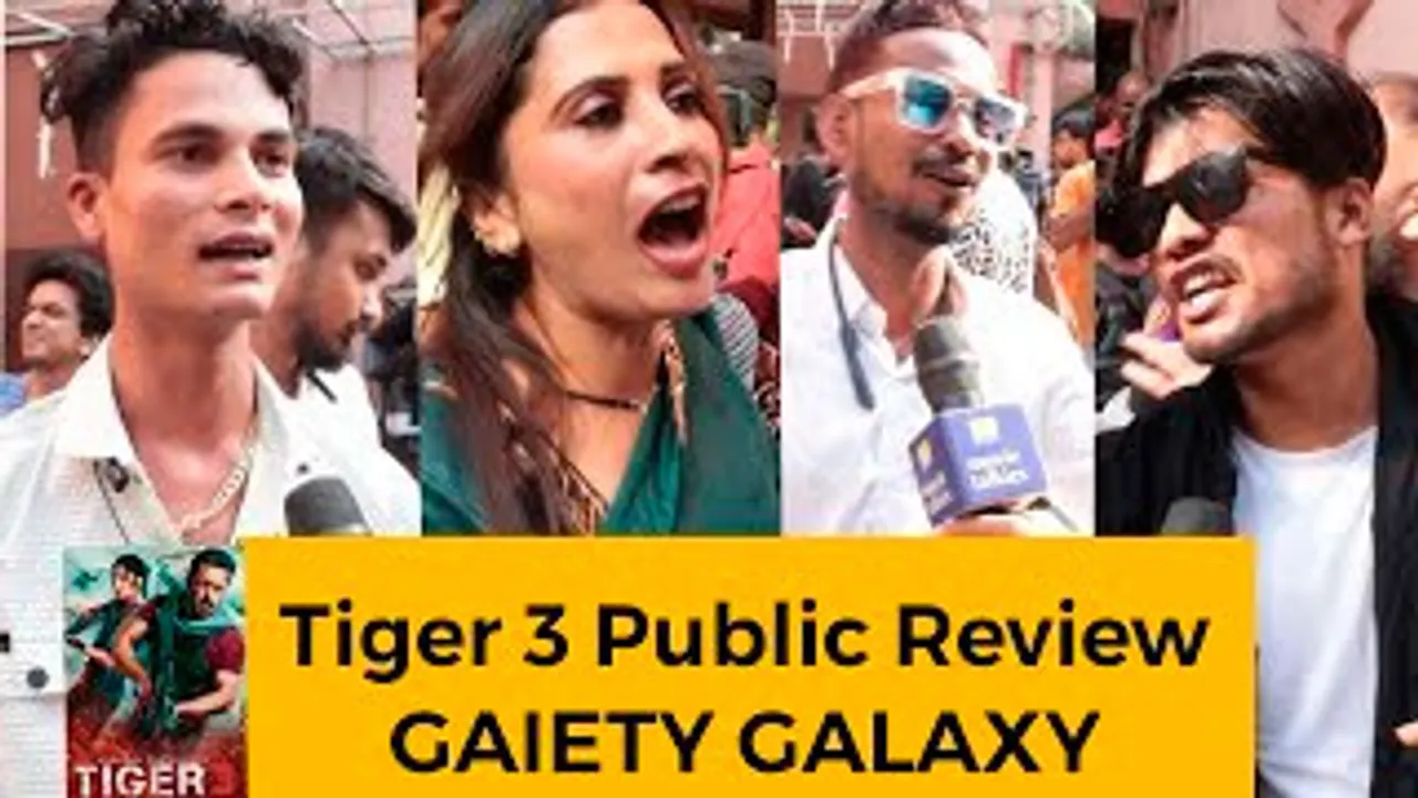 BLOCKBUSTER Gaiety Galaxy Public Review Of Tiger 3