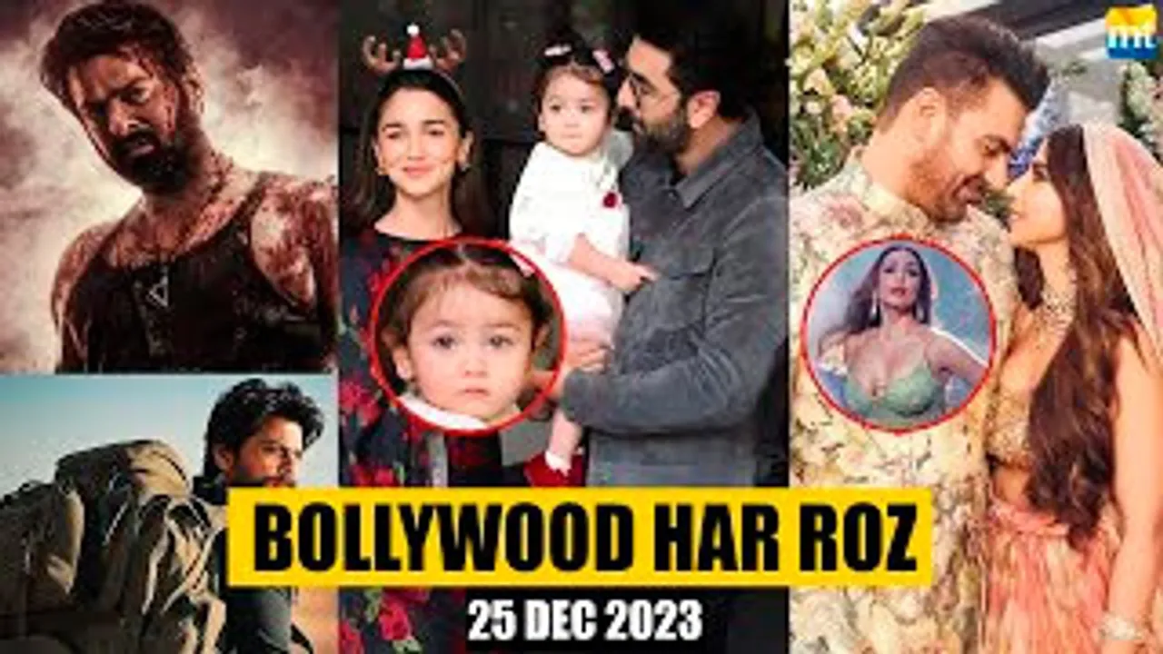 Bollywood Har Roz! Raha's FIRST Pic, Malaika Arora SKIPS Arbaaz Khan's Nikah, Salaar-Dunki Box-office, Koffee With Karan 8