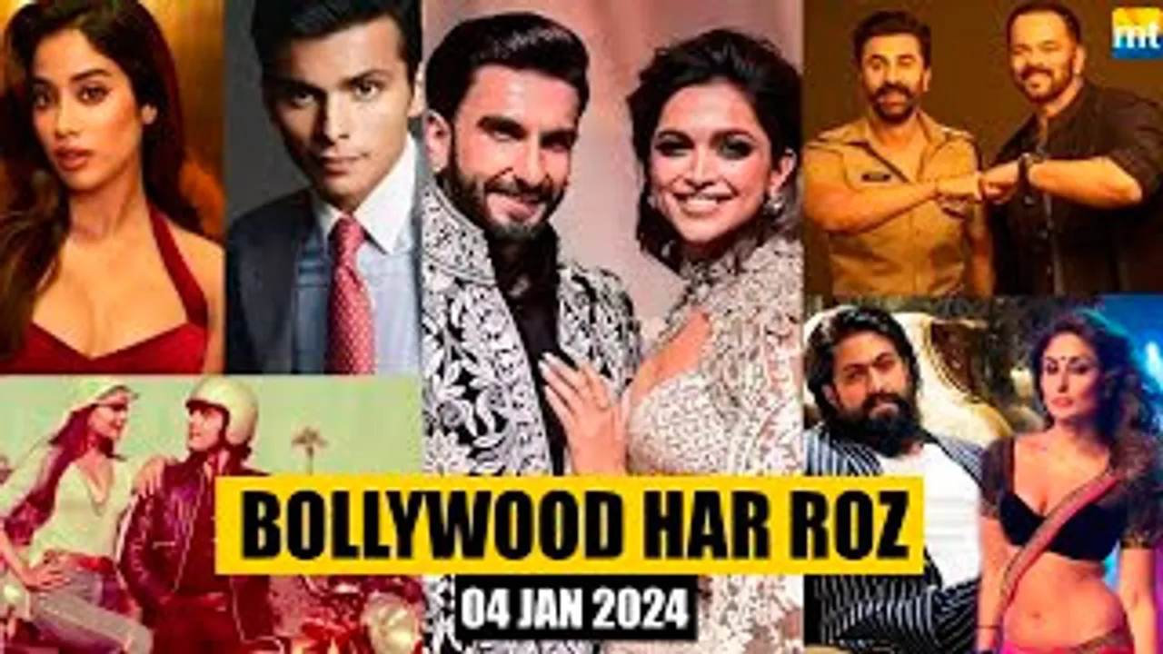 Bollywood Har Roz! Ranveer Singh-Deepika Padukone BABY Plan, Ira Khan-Nupur Shikhare's Wedding, Ranbir Kapoor-Rohit Shetty, Janhvi Kapoor-Shikhar Pahariya