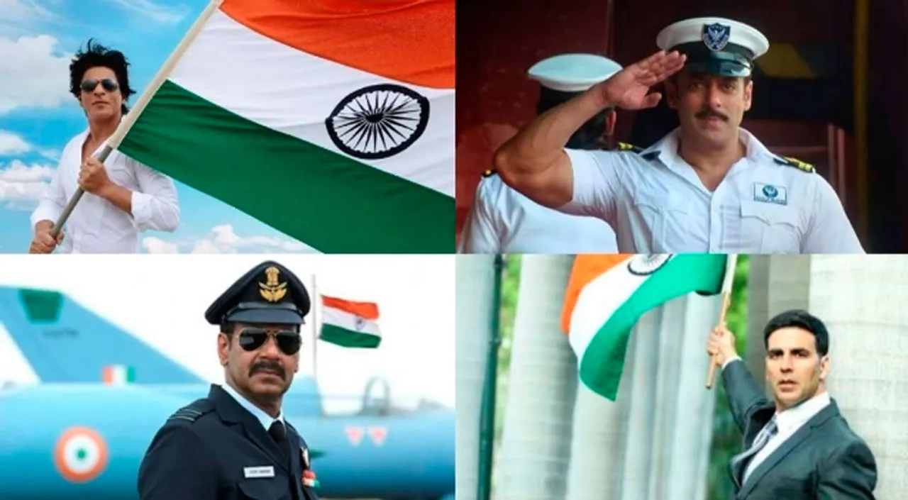 Republic Day 2024 : Shah Rukh Khan, Salman Khan, Akshay Kumar and Ajay Devgn Share "JAI HIND" Posts
