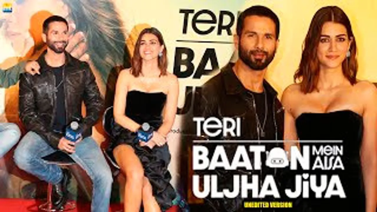 Shahid Kapoor ROMANCES with Robotic Kriti Sanon in Teri Baaton Mein Aisa Uljha Jiya - Trailer Launch UNCUT